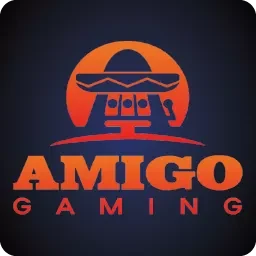 โลโก้ค่ายเกม AMIGO Gaming ที่พบชื่อในดัชนีเกม pg
