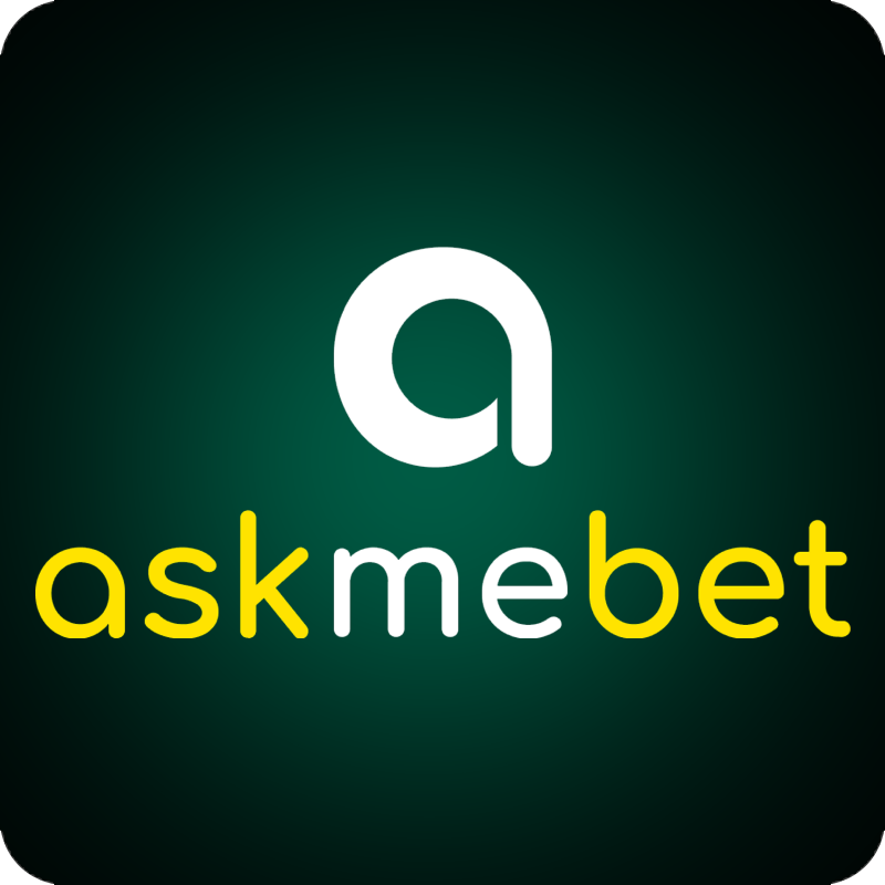 โลโก้ค่ายเกม askmebet ที่พบชื่อในดัชนีเกม pg